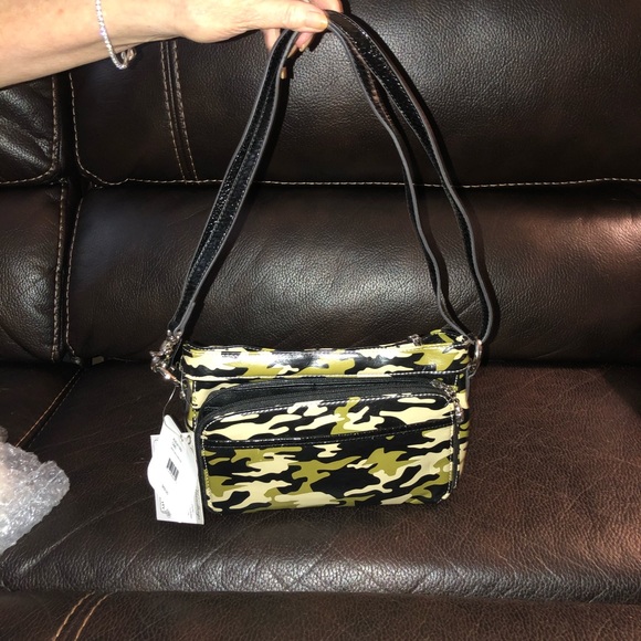 Kathy Van Zeeland Bags Kathy Van Zeeland Camo Shouldercrossbody Nwt